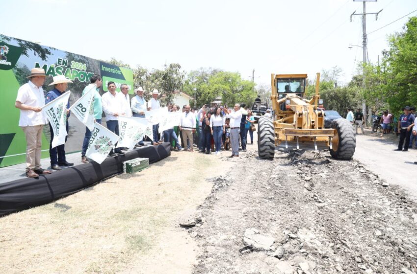  Inicia Modernización de Vialidad Clave en Tamasopo: Un Impulso al Turismo y la Conectividad Local