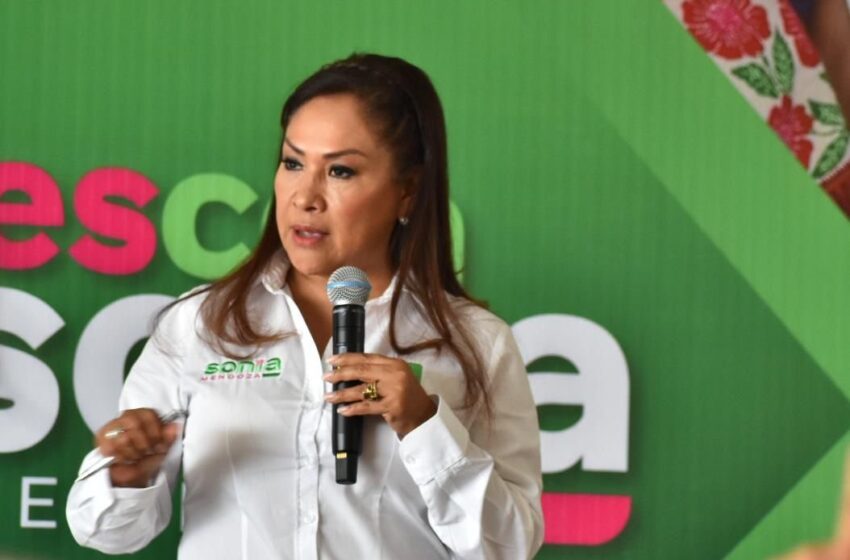  Urgente mejorar las calles de la ciudad: Sonia Mendoza
