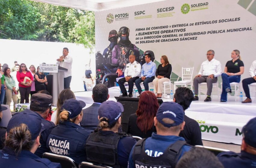  Con impulso estatal, seguridad pública de soledad inicia transformación