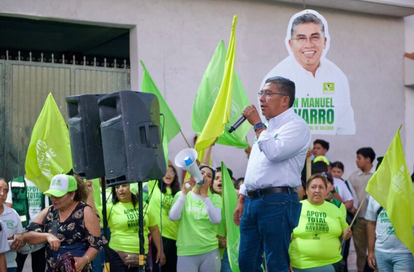  Juan Manuel Navarro Promete Más y Mejores Áreas Recreativas para Soledad