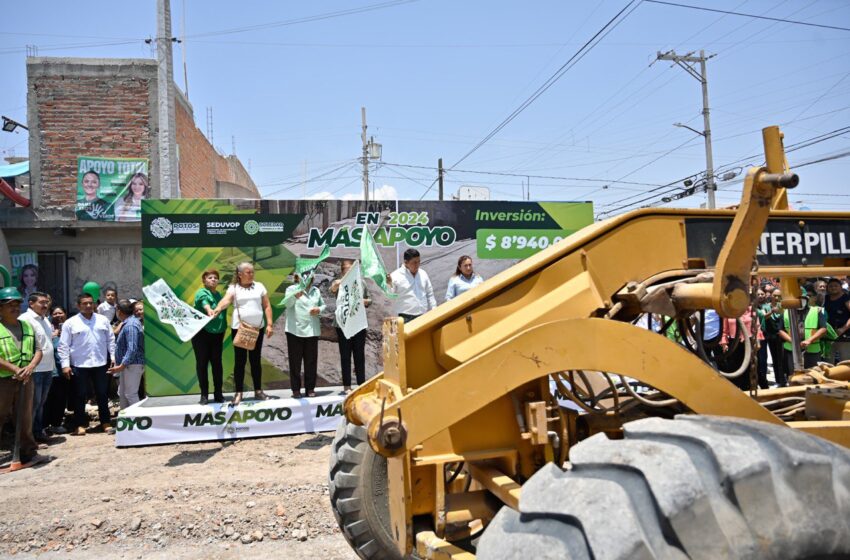  Inicia Rehabilitación Integral de Calles en Colonia Niños Héroes de Soledad