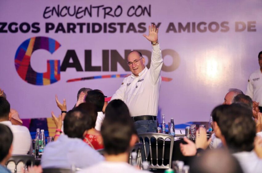  Enrique Galindo es el líder que esperaba el PRI potosino desde hace lustros: Calolo