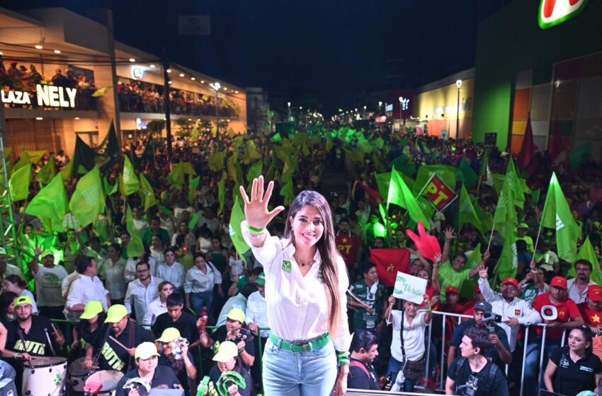  Ruth González demuestra su poder de convocatoria en Ciudad Valles