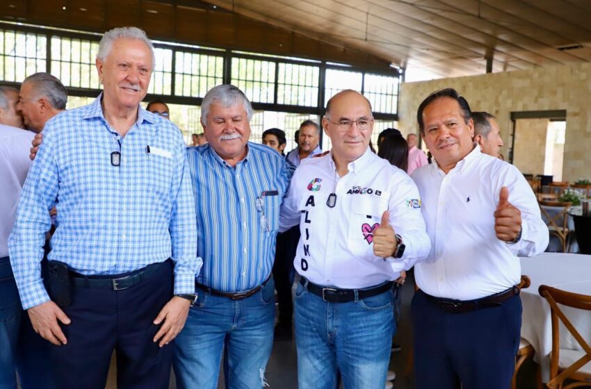  Elías Dip y el gremio de transportistas respaldan a Enrique Galindo para otro periodo como alcalde