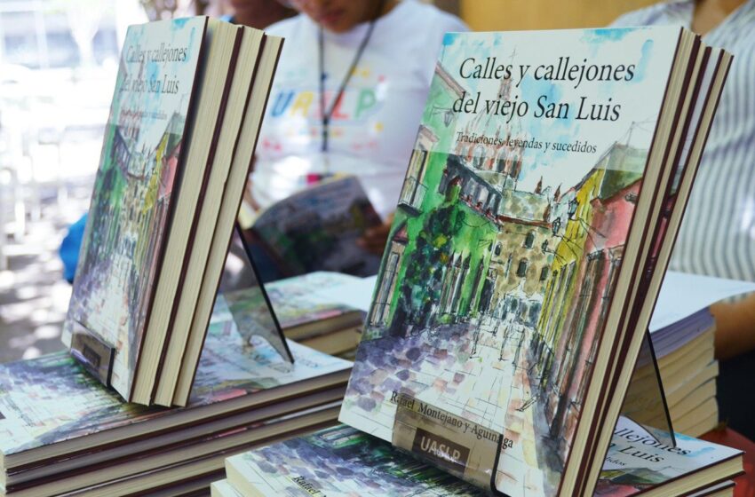  Reedición de obras del historiador Rafael Montejano y Aguiñaga presentadas en la 48ª Feria Nacional del Libro UASLP