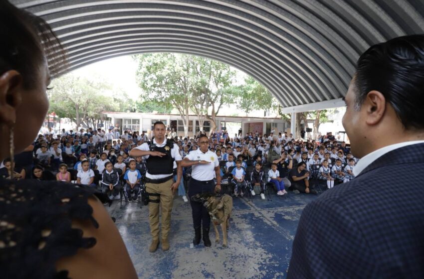  SSPMQ Jubila a Ocho Elementos Caninos del Grupo K9