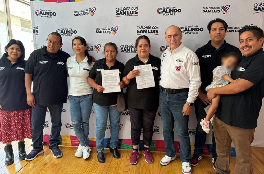  Miembros de Movimiento Ciudadano apoyan a Enrique Galindo para la alcaldía de SLP