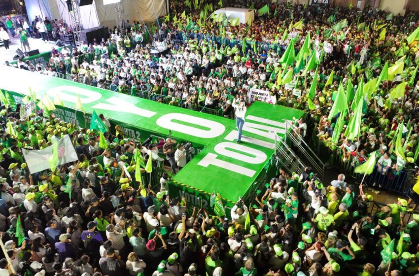  | #VIDEO | Multitudinario cierre de campaña senatorial de Ruth González