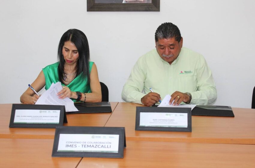  Gobierno de San Luis Potosí Intensifica Apoyo a Mujeres a través de Convenio entre el IMES y Temazcalli