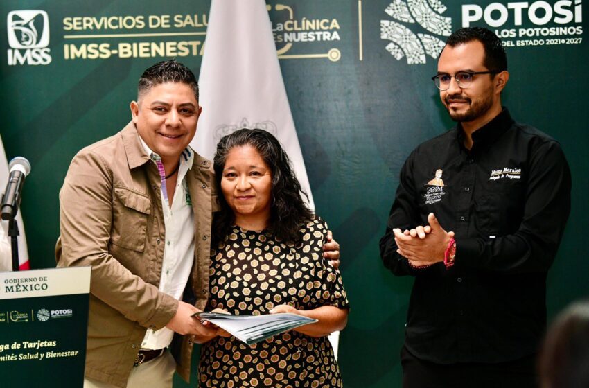  Ricardo Gallardo inicia entrega de recursos a Comités de Salud en San Luis Potosí
