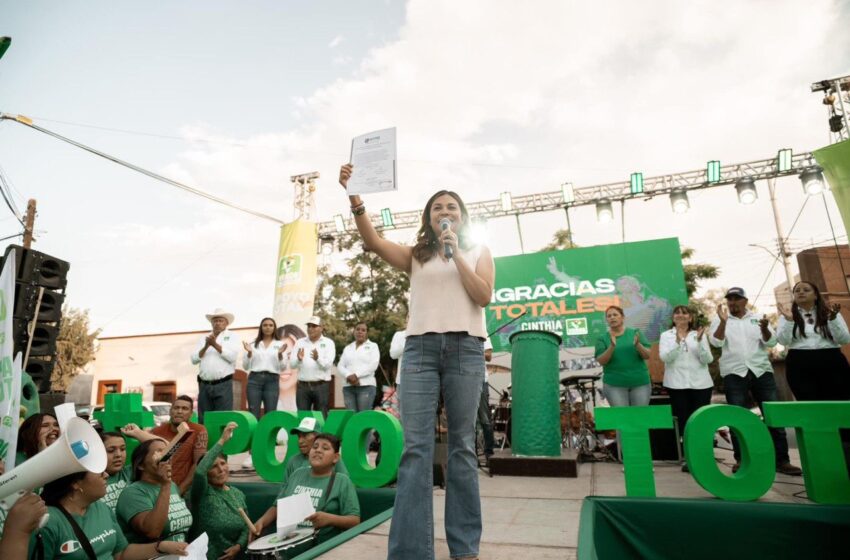  Cinthia Segovia recibirá su constancia de mayoría en el CEEPAC de Cedral