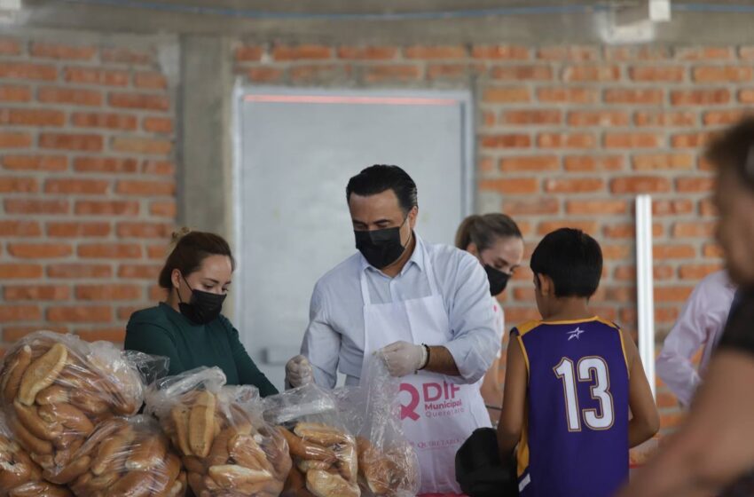  Comedor Contigo: Más de 17 mil familias beneficiadas en Querétaro