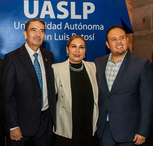  Rector agradece apoyo del Gobierno Estatal para mejorar las finanzas de la UASLP