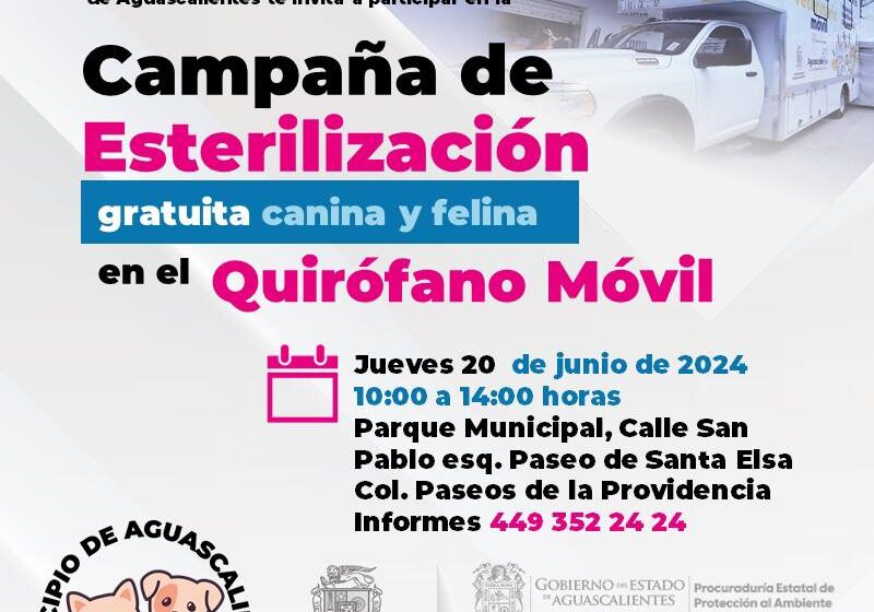  Últimas Jornadas de Esterilización Gratuita de Junio con el Quirófano Veterinario Móvil