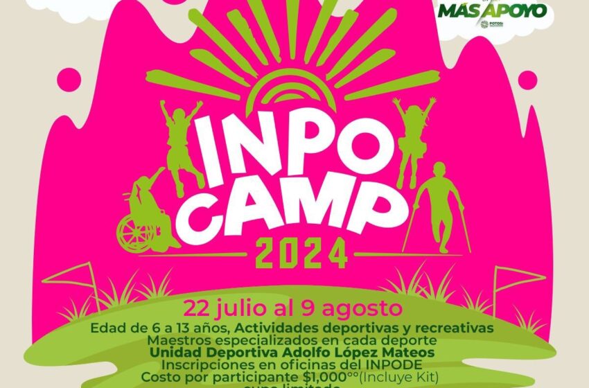  Inpode Lanza Campamento Deportivo Inclusivo para Este Verano