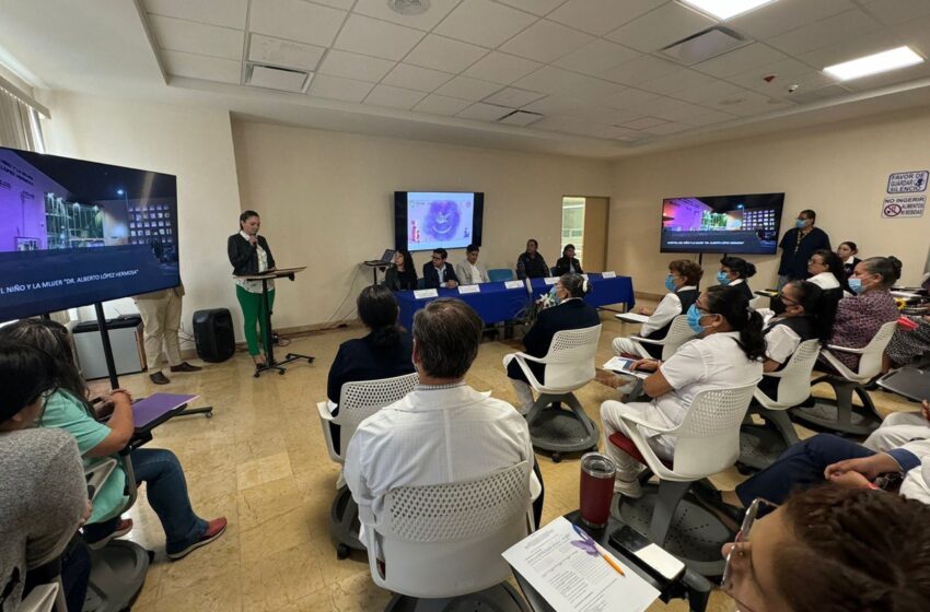  Gobierno Estatal inaugura la segunda Sala Mariposa en el Hospital del Niño y la Mujer