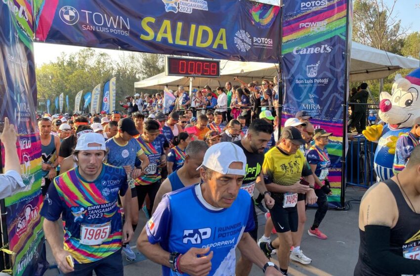  SLP se prepara para recibir a cuatro mil atletas en el maratón Internacional Tangamanga