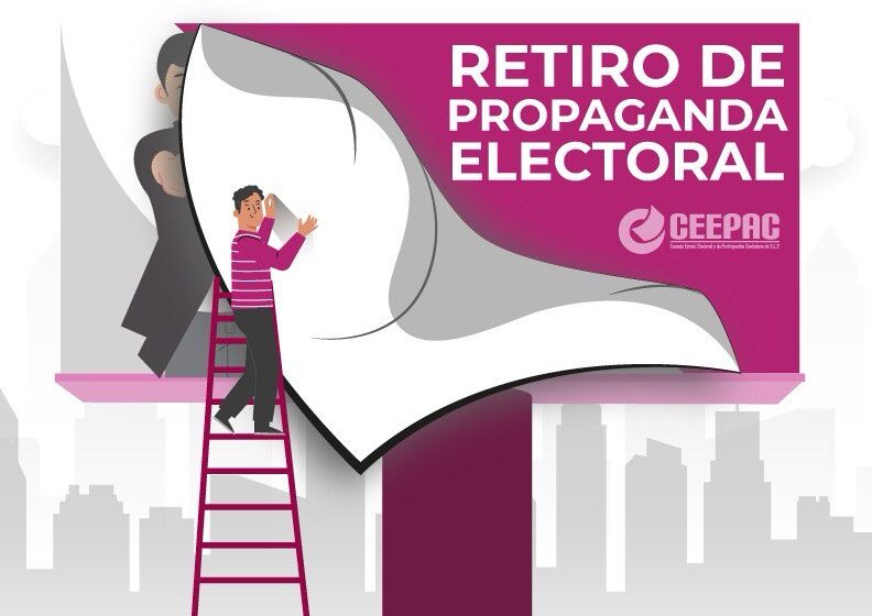  CEEPAC establece directrices para la eliminación de propaganda electoral post-elecciones 2024