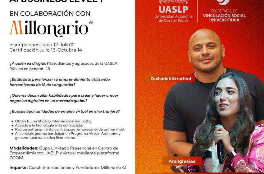  La UASLP Ofrece Certificación en Negocios con Inteligencia Artificial