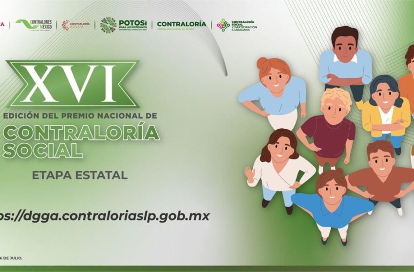  Gobierno Estatal lanza premio de contraloría social