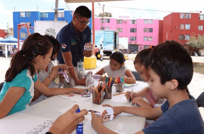  Gobierno Estatal Intensifica Prevención en Colonias de la Capital con Actividades Educativas y Recreativas