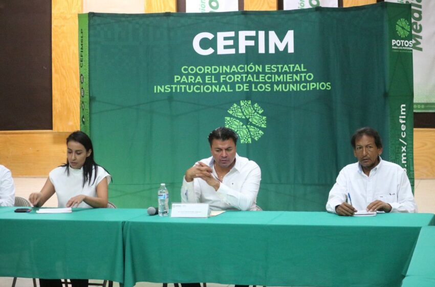  Gobierno Estatal actualiza programa de certificación municipal