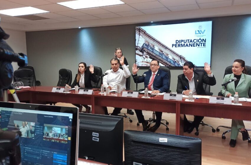  En sesión permanente del Congreso de Aguascalientes, proponen reforma en materia de seguridad pública