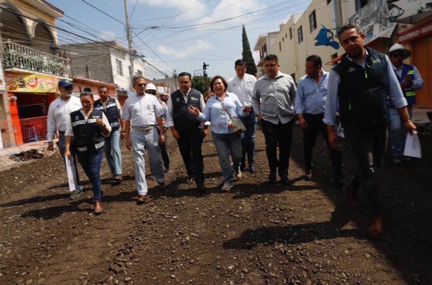  Avanza la Regeneración Urbana en Santa Rosa Jáuregui con supervisión de Luis Nava