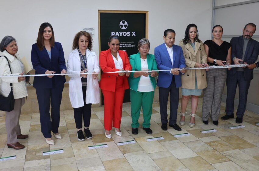  Gobierno Estatal Entrega Rehabilitación de Sala de Rayos X en el CREE