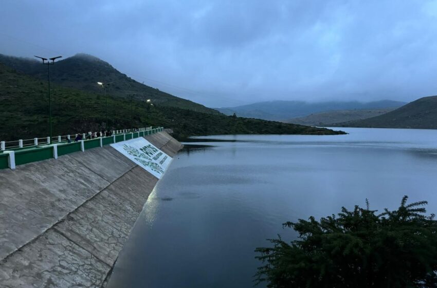  Presa El Peaje al 100 por ciento de su capacidad