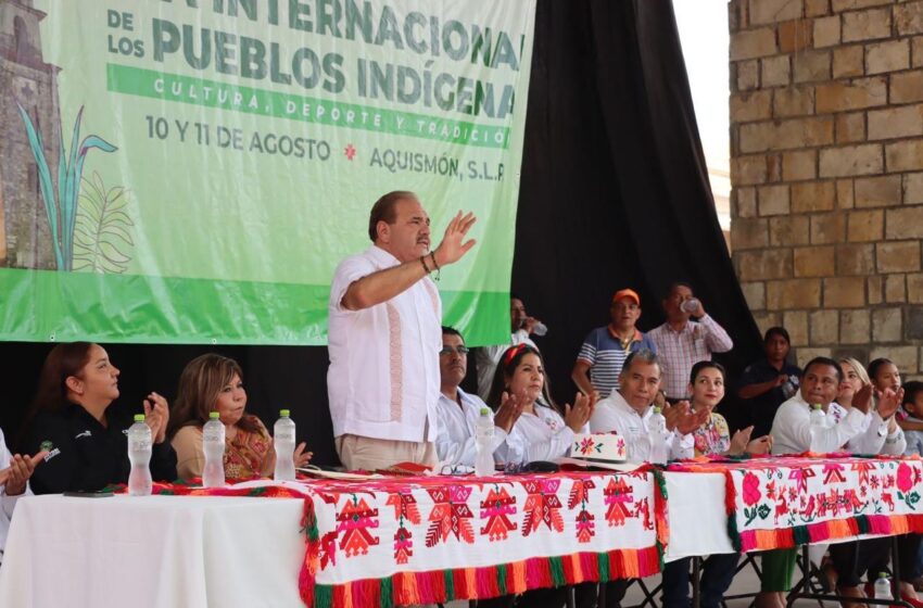  San Luis Potosí celebra con eventos el Día Internacional de los Pueblos y Comunidades Indígenas