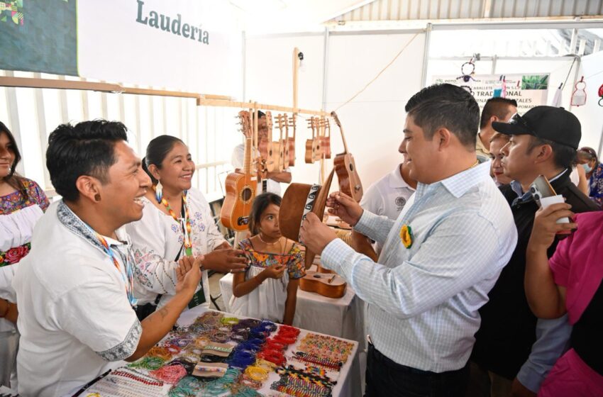  Ricardo Gallardo Impulsa la Cultura y Tradición Potosina en la Fenapo 2024 con Nuevo Pabellón Artesanal