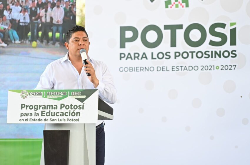  Gobernador Ricardo Gallardo Anuncia Fondo de Apoyo de 220 Millones para Docentes Potosinos