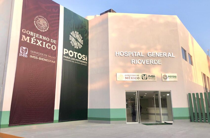  Inauguran AMLO y Ricardo Gallardo Módulo del Hospital General de Rioverde para Ampliar Cobertura Médica