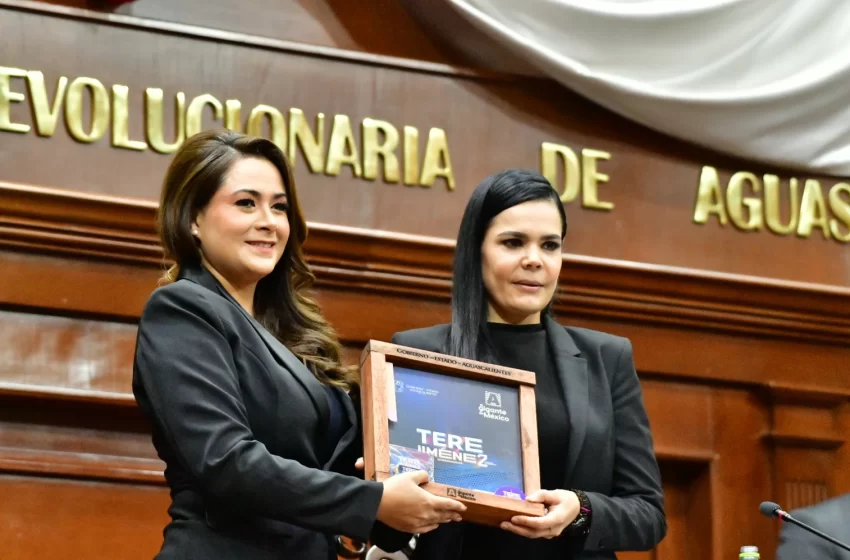  Entrega Tere Jiménez su Segundo Informe de Gobierno al Congreso del Estado de Aguascalientes