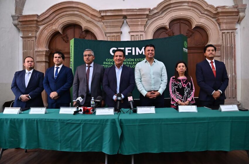  Ejecutivo Estatal pide a ayuntamientos trabajar en equipo y construir un mejor SLP