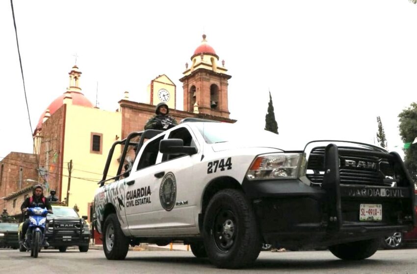  Garantizada la seguridad en villa de pozos: José Luis Ruiz Contreras