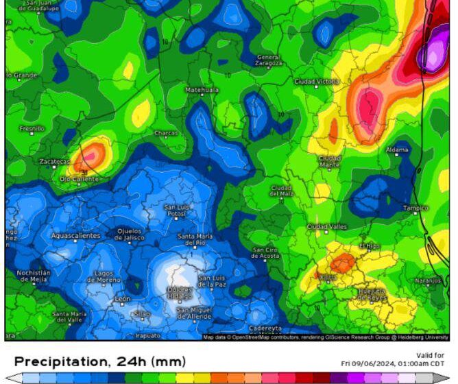  Alerta de Lluvias y Tormentas por Inestabilidad y Frente Frío en la Región