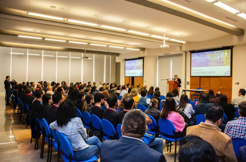  UASLP y la Escuela Preparatoria de Matehuala realizan foro, “Buenas prácticas en educación media superior”