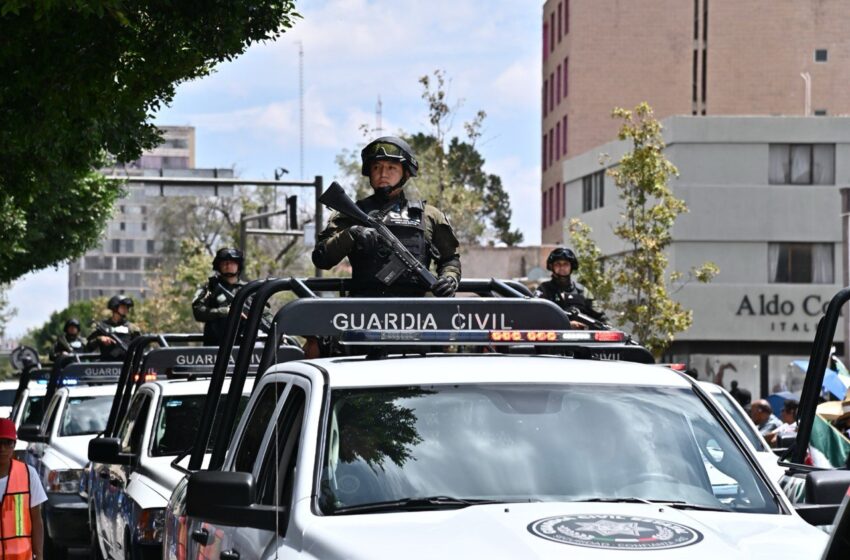  Seguridad garantizada en Fiestas Patrias 2024 en San Luis Potosí