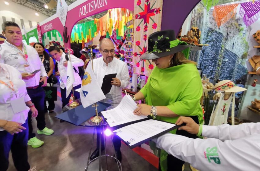  San Luis Potosí y Concanaco Firman Convenio para Potenciar el Turismo