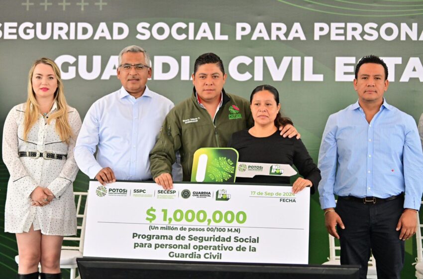  Entrega Histórica de Seguridad Social para Personal de la Guardia Civil Estatal