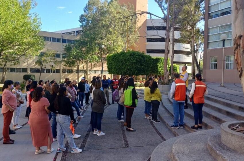  UASLP Prepara a la Comunidad Universitaria con el 1er. Macro Simulacro de Emergencia