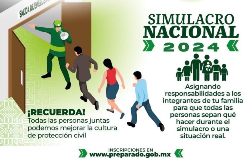  Simulacro Nacional 2024 en San Luis Potosí: Más de 100 Mil Participantes Preparados