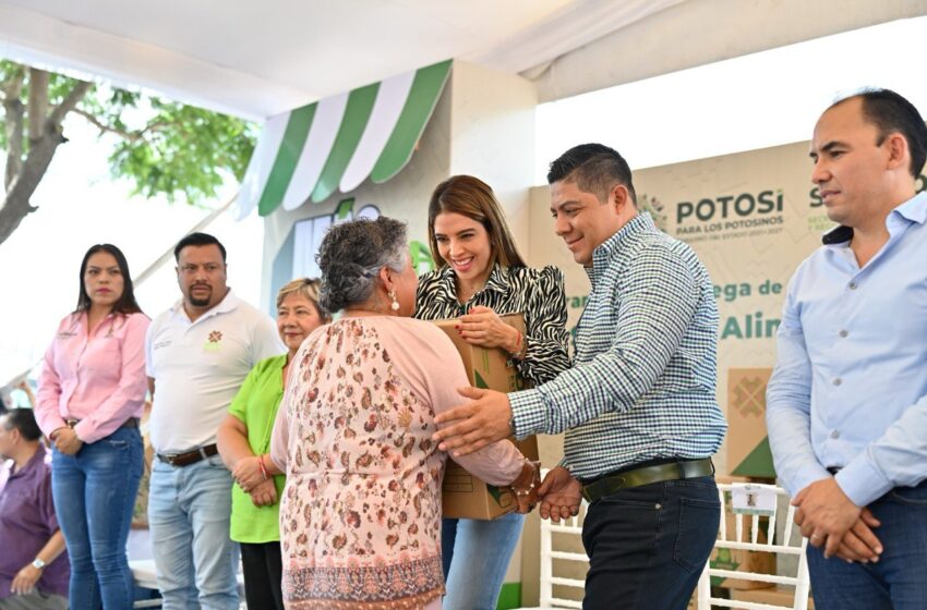  Ricardo Gallardo Impulsa la Nutrición en María Cecilia con el Programa de Seguridad Alimentaria