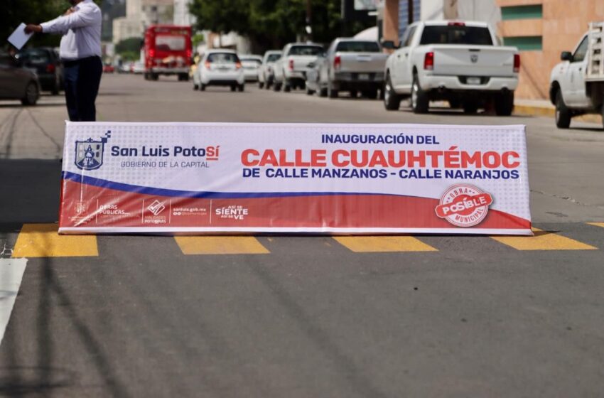  Inauguración de la Avenida Cuauhtémoc marca antesala al Tercer Informe de Alcalde Galindo