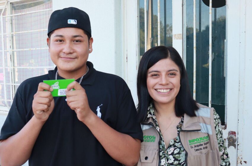  Continúa la Entrega de Chips de Internet Gratuito a Jóvenes Potosinos