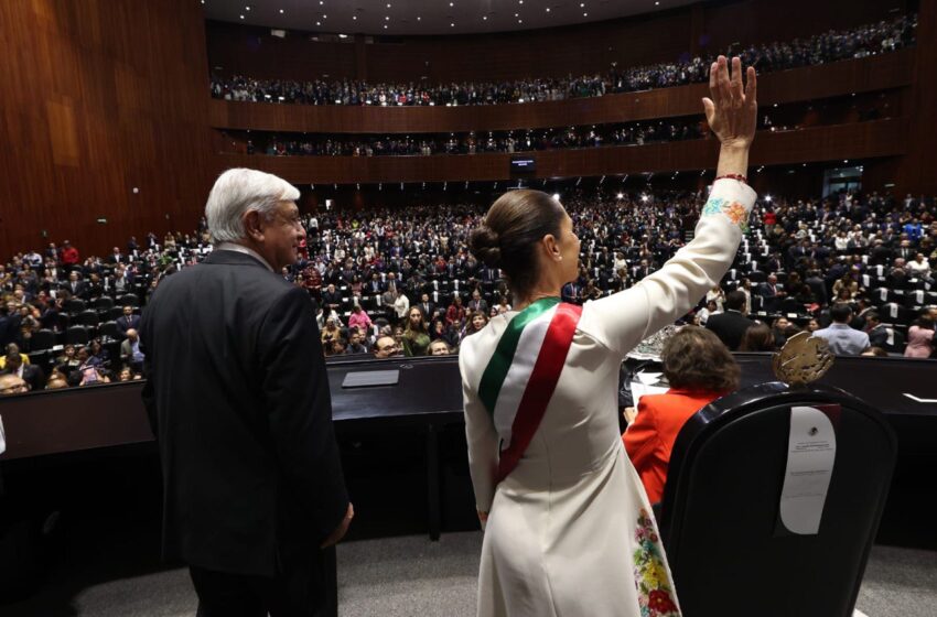  Ricardo Gallardo celebra la toma de protesta de Claudia Sheinbaum como Presidenta de México