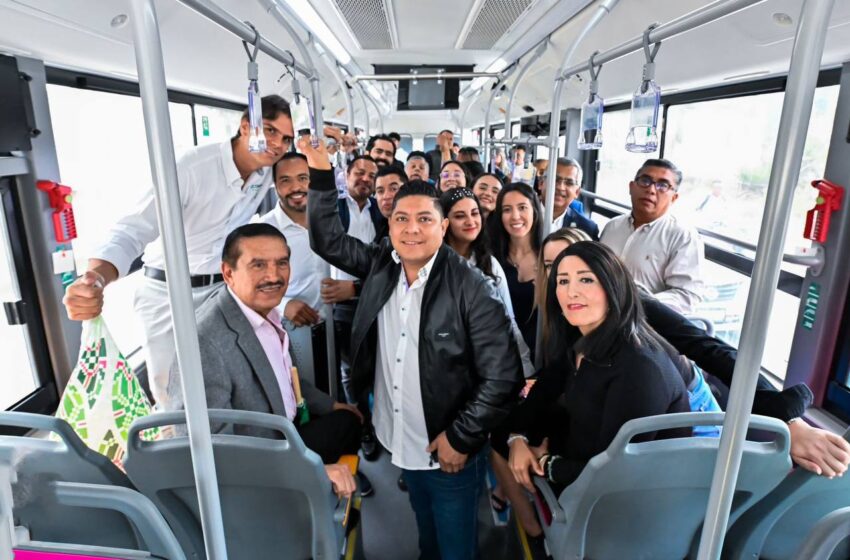  MetroRed celebra su primer año con cuatro millones de viajes gratuitos, potenciando la movilidad en San Luis Potosí