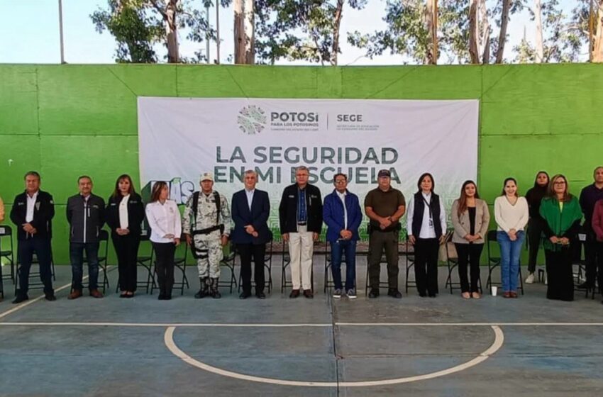  Refuerzo en la Prevención Escolar: SEGE Amplía Programa “La Seguridad en mi Escuela” a Todo el Estado